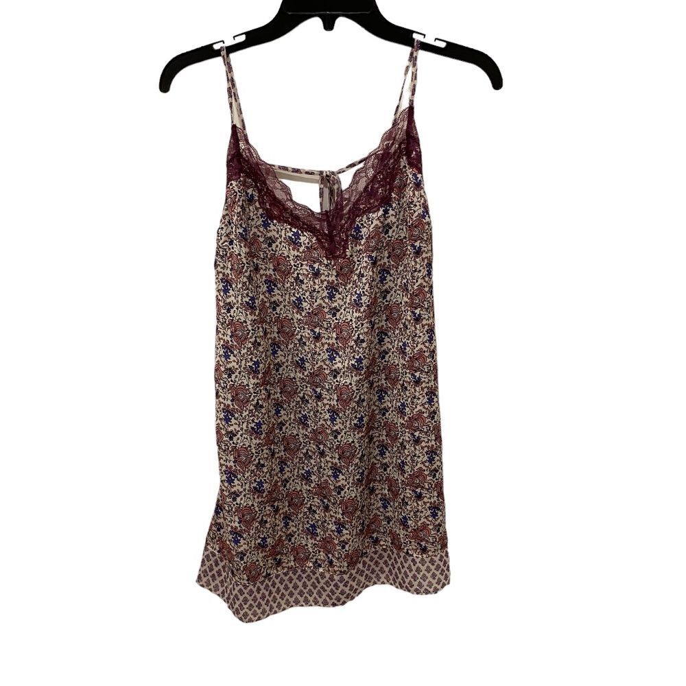 Anthropologie Floreat Layla Chemise Floral Lace Sleepwear Slip Dress Medium